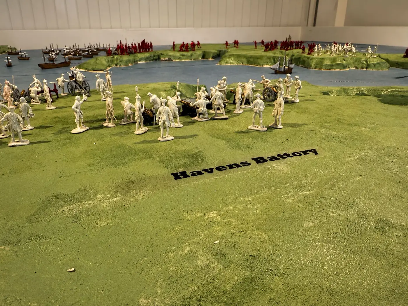 Step into 1776: The Battle of Cricket Hill Diorama
